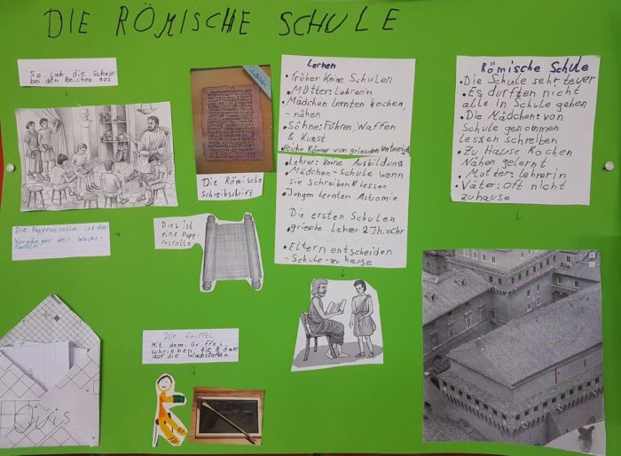 Die Affen Lernen Die Romer Kennen Janusz Korczak Schule Katholische Grundschule In Koln Poll